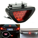 12V Car Sporty F1 Style Triangle 12Led Rear Stop Tail Third Brake Light Lamp FT