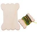 Floss Bobbins for Embroidery Floss Organizer, Cross-Stitch Bobbins Card Thread