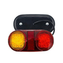 2Pcs 12V 14 Led Car Truck Trailer Boat Caravan Rear Tail Light Brake Lamp T