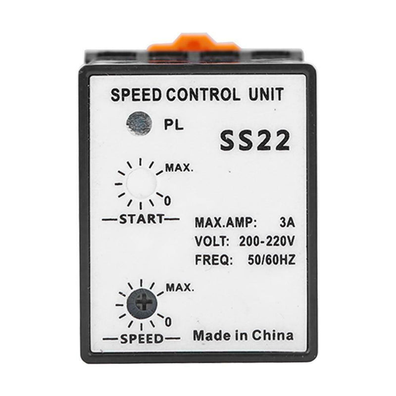 SS22 Separate Motor Speed Control AC 200-220V 400W 3A Speed Adjusting Unit