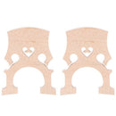 2 Piece 3/4 4/4 Regulated Double Bass Contrabass Bridge Maple Replacement P F5I8