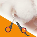 Stainless Steel Pet Nail Toe Scissors Dog Cat Claw Grooming Clipper (Black) A