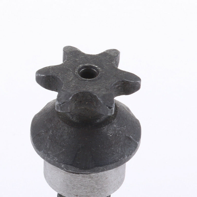 1 Set 49cc T8F 6T Front Sprocket Pinion + 68 Links Chain Rear Sprocket Black