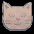 Cute Reversible Sequin Patches Cat Patches Sew On Embroidered Appliques DIY