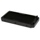 240mm G1/4'' PC Water Cooling CPU Cooler Row Heat Exchanger Radiator Straight