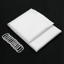 Hotel Fabric Shower Curtain Lining or Shower Curtain Machine Washable White