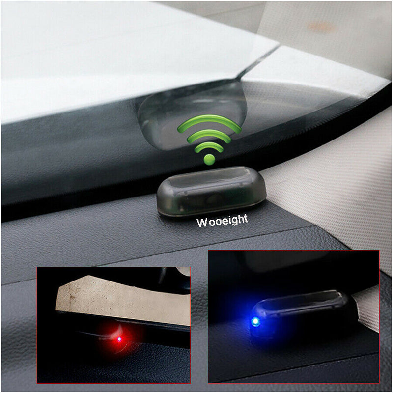 Car Alarm Security Flashing Anti-Theft Solar Energy Warning Sensor LED Light