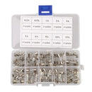 100X Fast-blow Glass Fuse 5x20mm Quick Blow Glass Tube Fuse Assorted Kit 0.2-15A