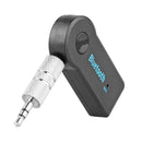 Bluetooth V5.0+EDR Audio Receiver Handsfree Car Kit 3.5mm AUX Music Adapter A
