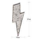 lightning reversible change color sequin sew on patch for clothes DIY applique !