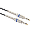 5m Audio Balanced Patch Cable 1/4" 6.35mm Male to 1/4" 6.35mm TRS Male Wire