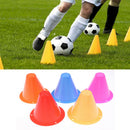 5Pcs/Lot Soccer Training Cone Cylinder Football Train Obstacles Roller Skat Gw