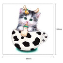 5D DIY Diamond Painting Cup Cat Baby Cross Stitch Embroidery Mosaic Kits