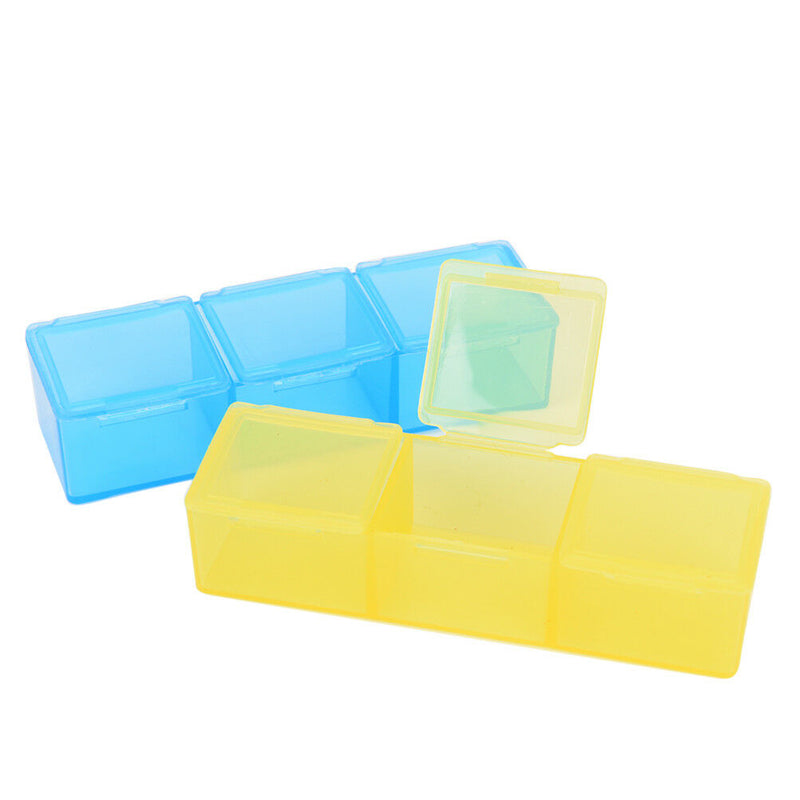 7 Day Tablet Pill Box Holder Weekly Medicine Storage Organizer Container Case Gw