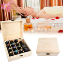 13 Slot Essential Oils Wood Wooden Storage Box 5/ 10/15/115ml Bottle Container