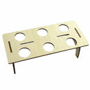 Wooden Creative Easter Egg Shelves Egg Stand Carry Hold Eggs Rack Bunny Hap P1I8
