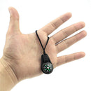 2x Portable Compass Brunton Camping Hiking Hunting Outdoor Sport KeychainRing ME