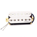 Wired 6 String Electric Guitar Dual Coils Pickup Bridge Alnico 5 White Musical