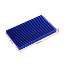 1pcs 100x60x10mm Aluminum Heat Sink LED Transistor Heatsink Cooler Blue
