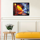 Street Walk Paintings By Numbers Kit Wall Art Paints On Canvas Home Decor