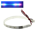 2PCS  48LED Car Truck Boat Bike Flexible Strip Underbody Light Waterproof 12V
