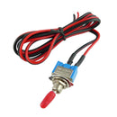 1 Piece 12V Pre-wired On / Off Toggle Switch With Safety Alarm