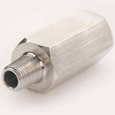 1/8" BSPT Oil Pressure Sensor Tee to NPT Adapter Turbo Supply Feed Line Gauge Hn
