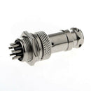5Pcs Aviation Plug 16mm 8-Pin GX16-8  Power Chassis Male Female Panel Connector