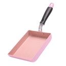 Japanese Aluminum Non-Stick Fry Pan Tamagoyaki Omelette Cookware 5"x7" Pink