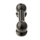 Double End Snare Drum Lug Hook for Drum Set Kit Precussion Parts, Black