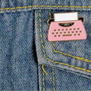 Retro Telegraph Fax Machine Brooches Cartoon Badge Jacket Pins (Style 2) A