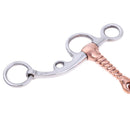 Stainless Steel Horse Snaffle Tack with Copper Screw Joint Mouth Equestrian