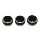 3Pcs Car Air Conditioning Push Button Switch For Ford Focus Black C4R2