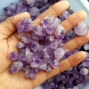 100g Natural Amethyst Skeletal Quartz Point Crystal Cluster Healing Specimen