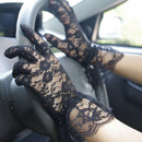 Fashion Women Bridal Evening Wedding Party Prom Driving Costume Lace Gloves B6S6