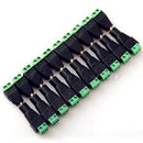 20pcs Male+Female DC Power Jack Connector Adapter Plug 2.1 x 5.5mm for CCTV FT