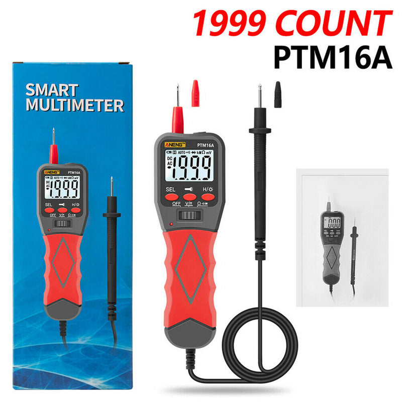 PTM16A Digital Pen Meter Multimeter Auto Range AC/DC Voltage Current Tester A