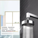 Aluminum Alloy Space Pressurized Shower Head Shower Nozzle Bathroom Hotel S
