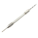 Double Head Chuck Pin Vice Handle Mini Hand Drill Walnut Perforated Tools PCB