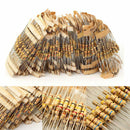 1000pcs 100 Values 1/2W Carbon Film Resistors Assortment Kits 1ÃŽÂ©~10MÃŽÂ©