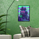Halloween 5D DIY Full Round Drill Diamond Painting Cross Stitch Kit (WX464)