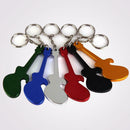 Guitar Shaped Beer Opener Aluminum Alloy Bottle Opener Keychains A