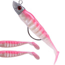 Soft Bait Fishing Lures Diy Lead Head Jig Fish Sea Bass Lure Fishing Tackle W4H7