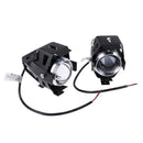 2Pcs U5 125W 3000LM Waterproof Motorcycle LED Headlight High Power Spot Li Gw Bj