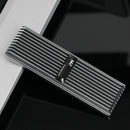 M.2 2280 SSD Cooling Pad Aluminum Heatsink Dissipation Radiator (Grey)