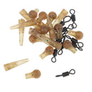 30 Perfect Tackle Set Ball Bearing Swivels / Buffer Beads / Tail Rubbers