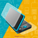For New Nintendo 2DS XL Case Protector Hard Shell Transparent Skin Cover Case
