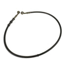 80cm Motorcycle Braided Steel Hydraulic Reinforced Brake Clutch Hose Line