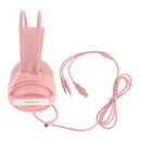 7.1 Sound Track Over Ear Gaming Headset Headphone with LED Light For Kids Girls
