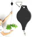 2PCS Retractable Pulley Plant Flower Handing Basket Pots Hook Hanger Garden K Kw